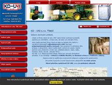 Tablet Screenshot of kd-uni.cz
